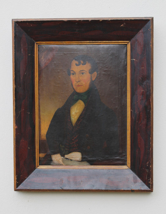 Portrait of an American botanist or herbalist c. 1830