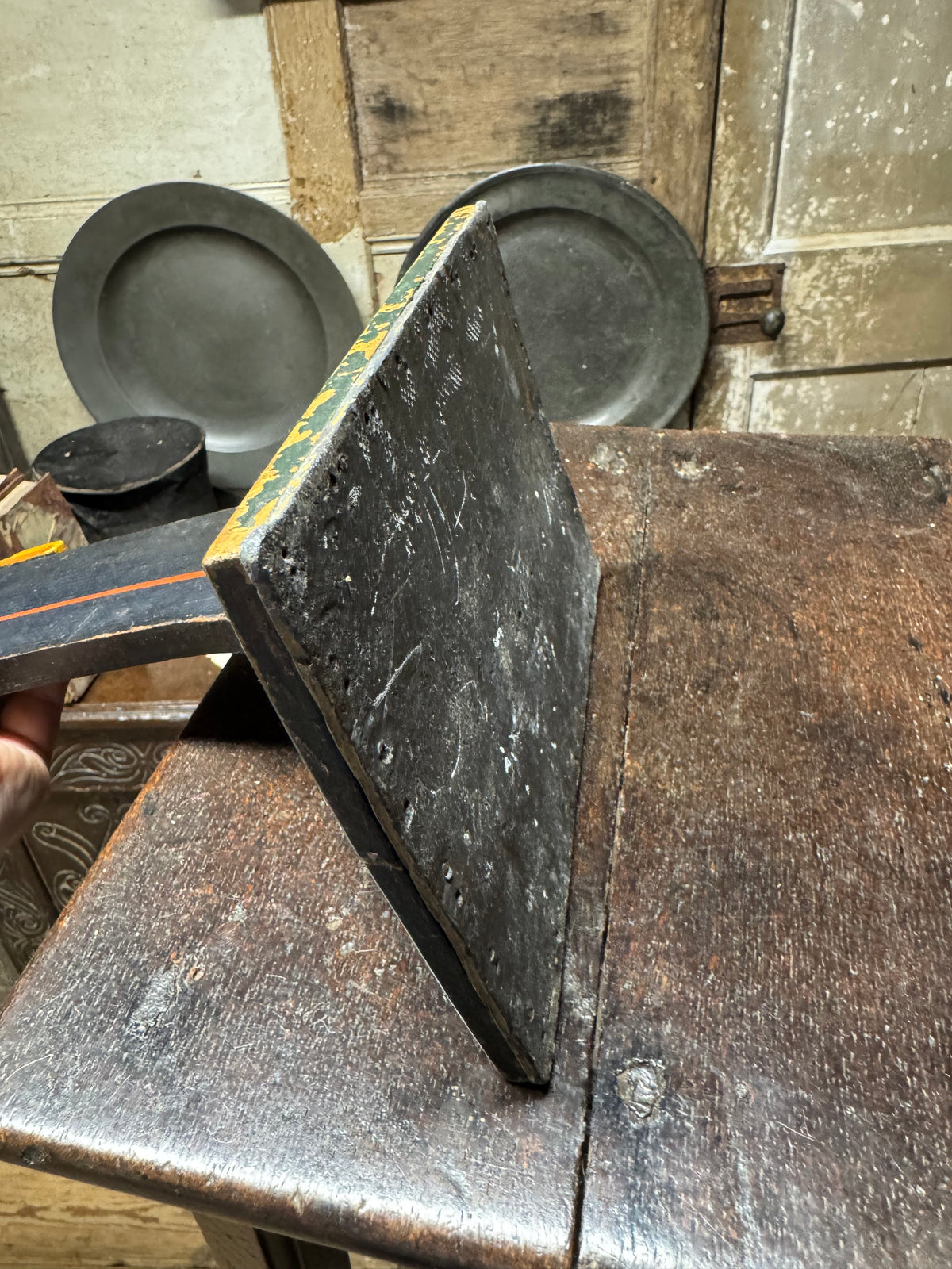 Early 20th century dumb waiter in the form of a British Soldier of the Crimean War