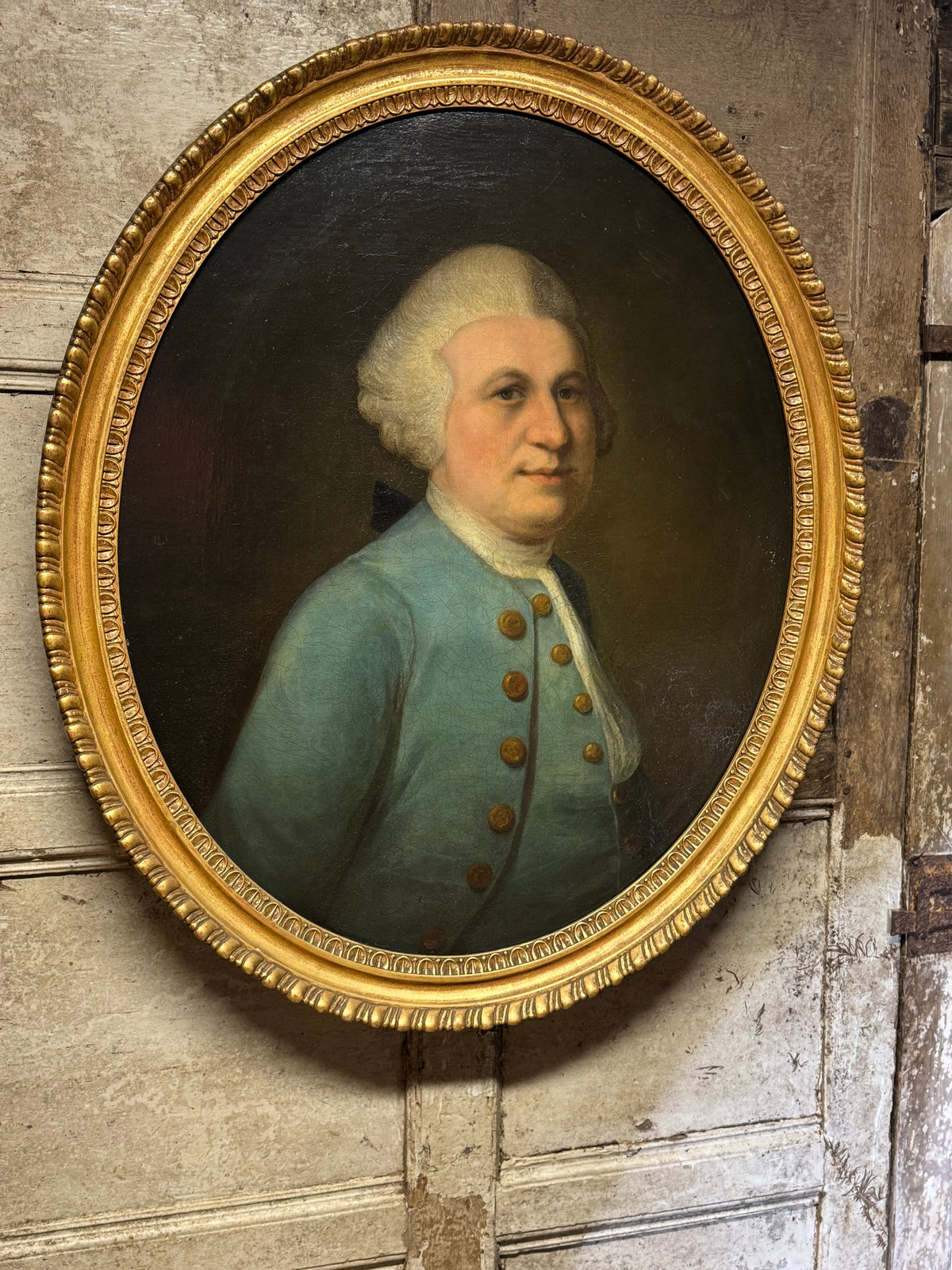 Circle of William Millar (1740-1776) Portrait of Thomas Dickson Physician to the London Hospital c. 1760
