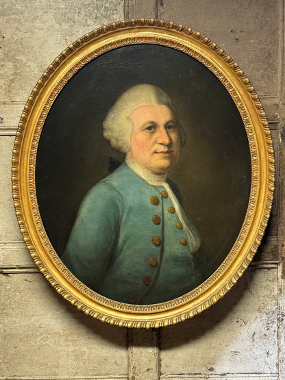 Circle of William Millar (1740-1776) Portrait of Thomas Dickson Physician to the London Hospital c. 1760