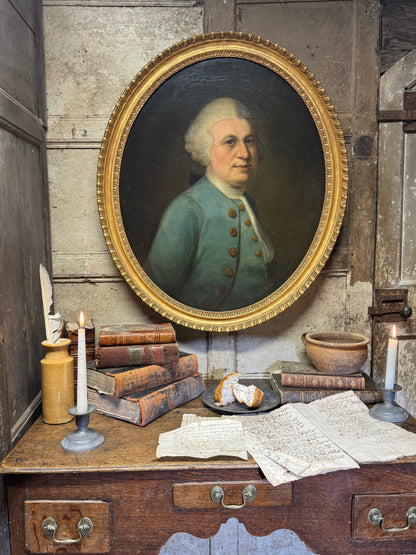 Circle of William Millar (1740-1776) Portrait of Thomas Dickson Physician to the London Hospital c. 1760