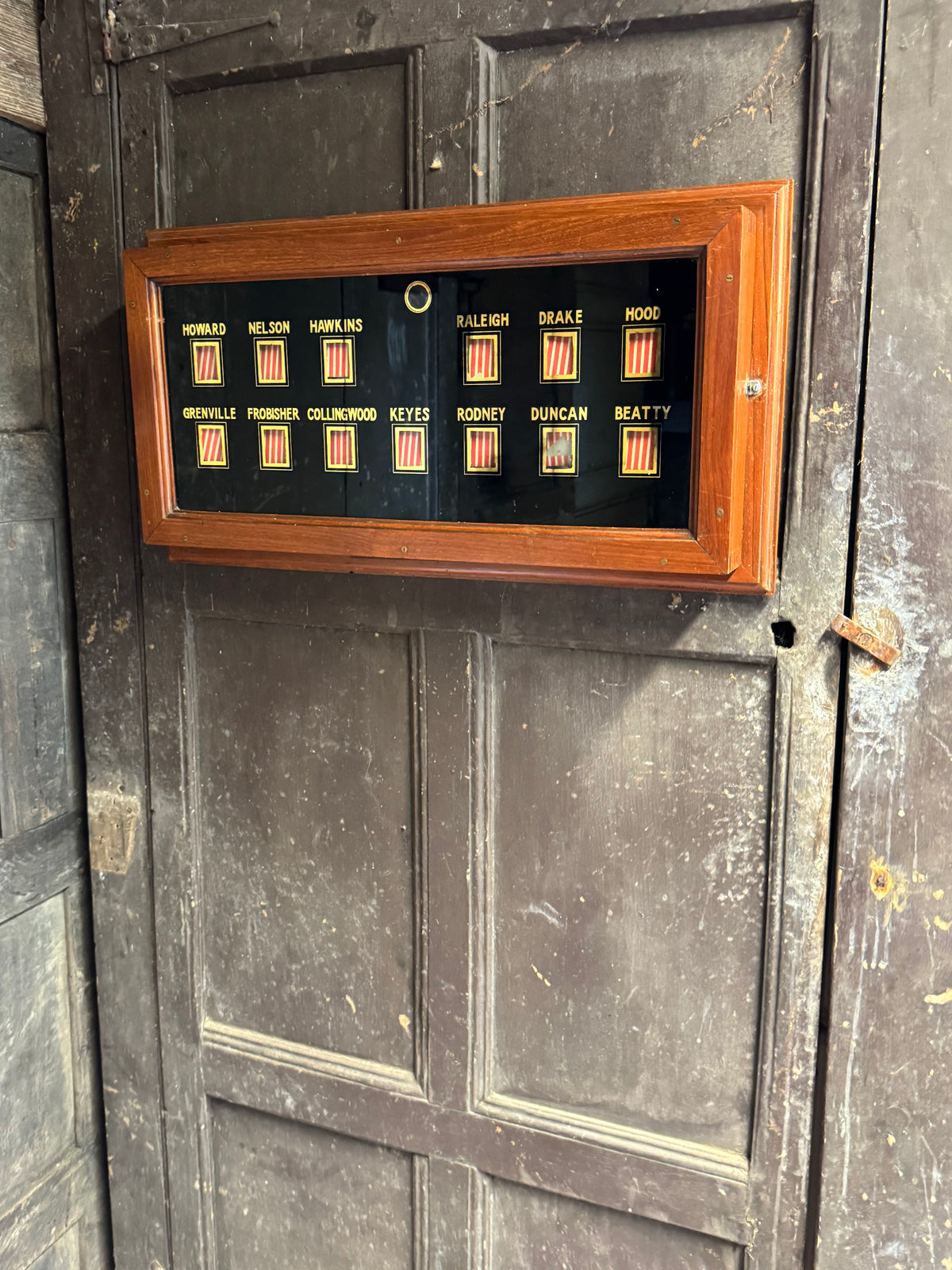 Original 1930s Dolphin Square Indicator Board, London – Espionage & Political History Interest