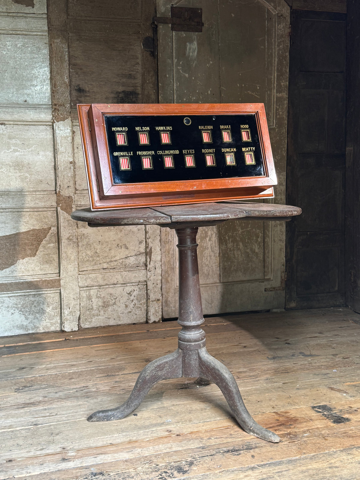 Original 1930s Dolphin Square Indicator Board, London – Espionage & Political History Interest