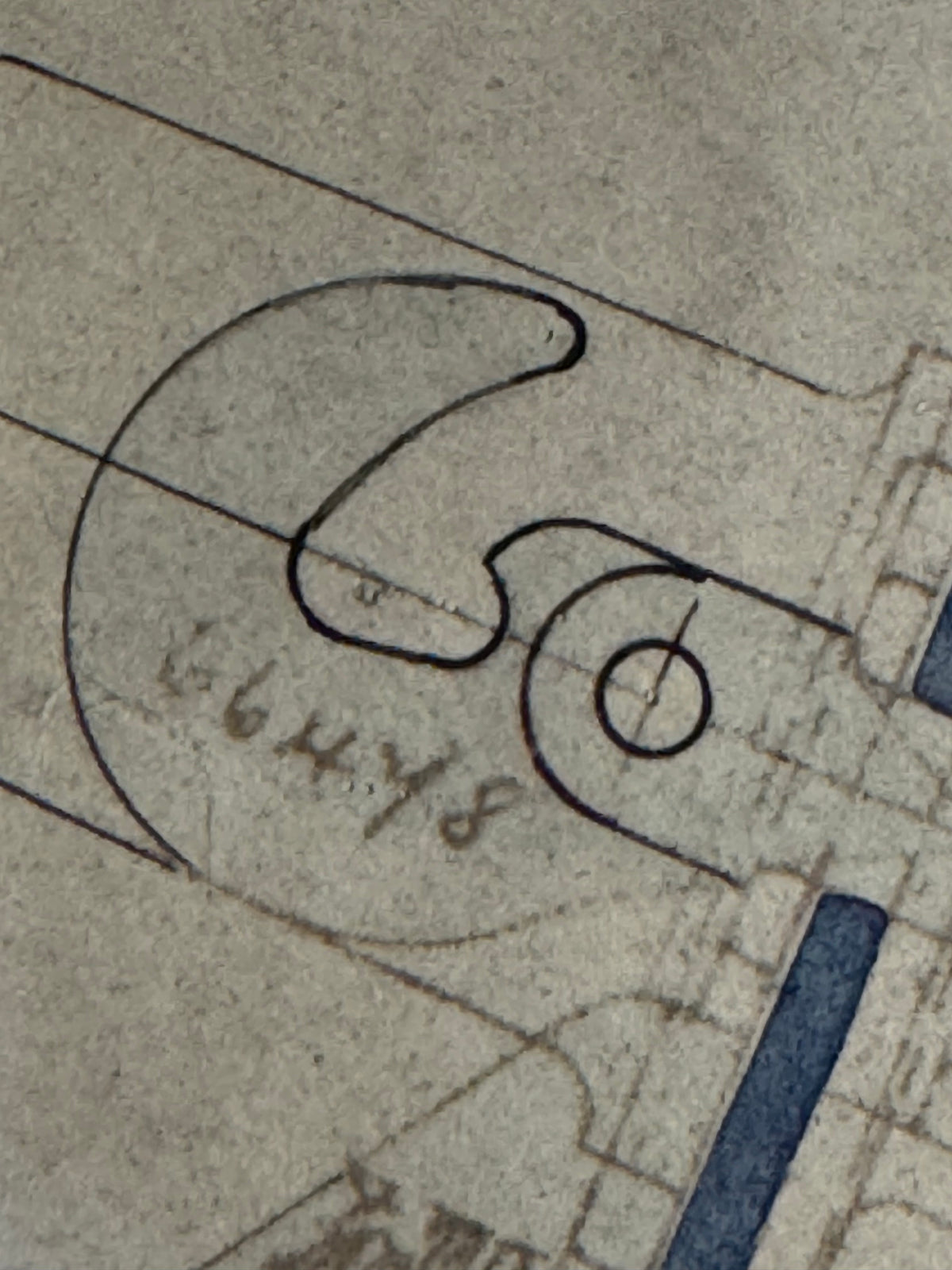 An Original Hand-Drawn Beyer, Peacock Locomotive Works Drawing, Bombay, Baroda & Central India Railway, Dated 1905