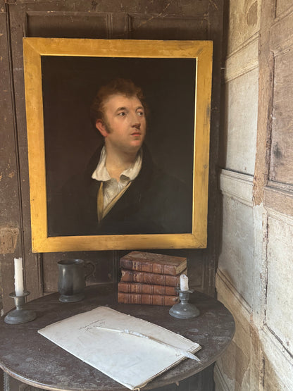 Attributed to Scottish artist James Howe c. 1815 Portrait of John Brash