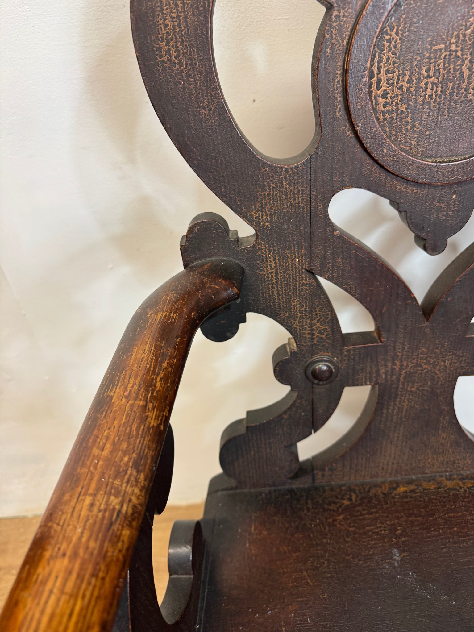 A 19th century chair in the manner of Richard Bridgens