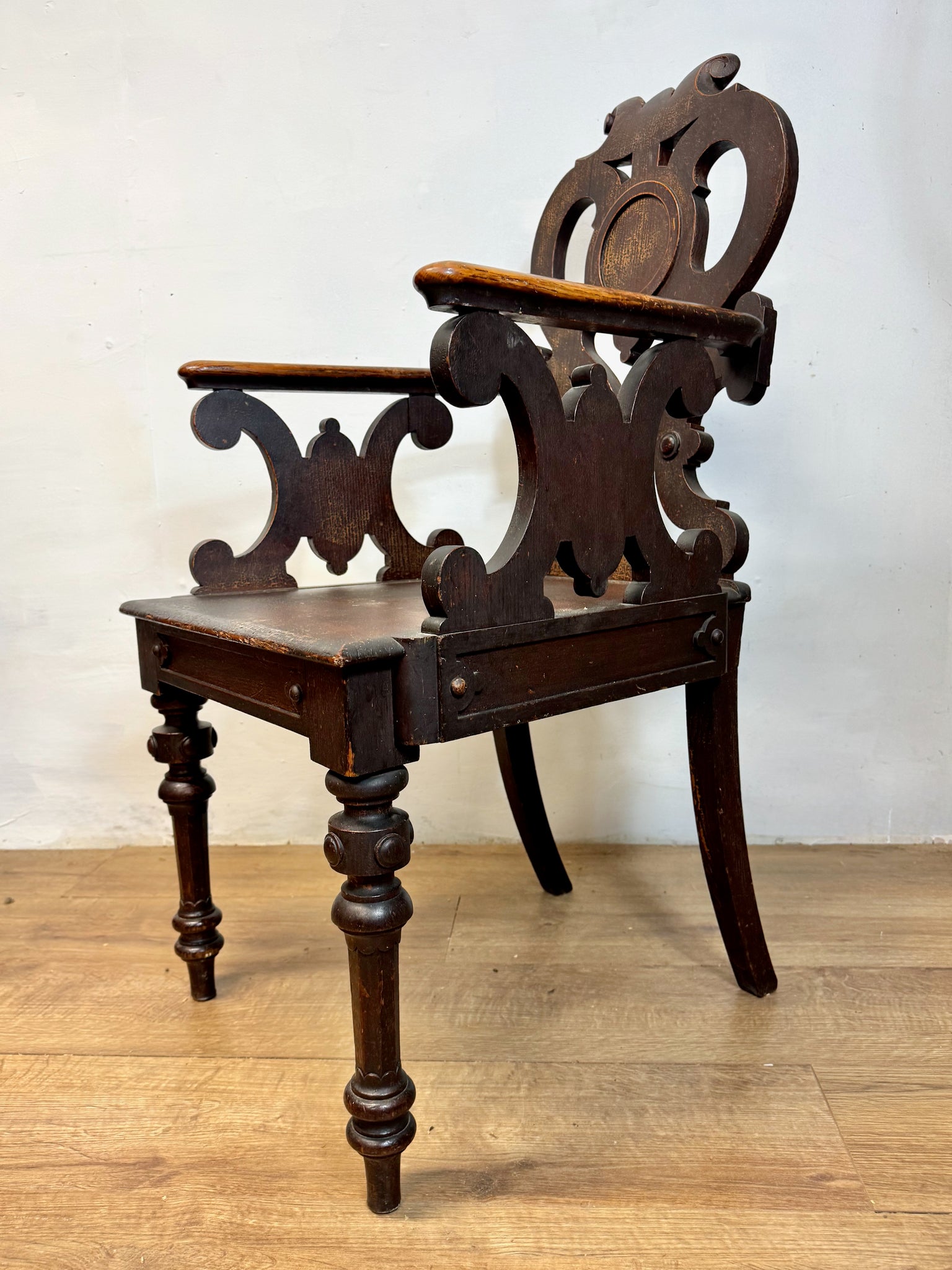 A 19th century chair in the manner of Richard Bridgens