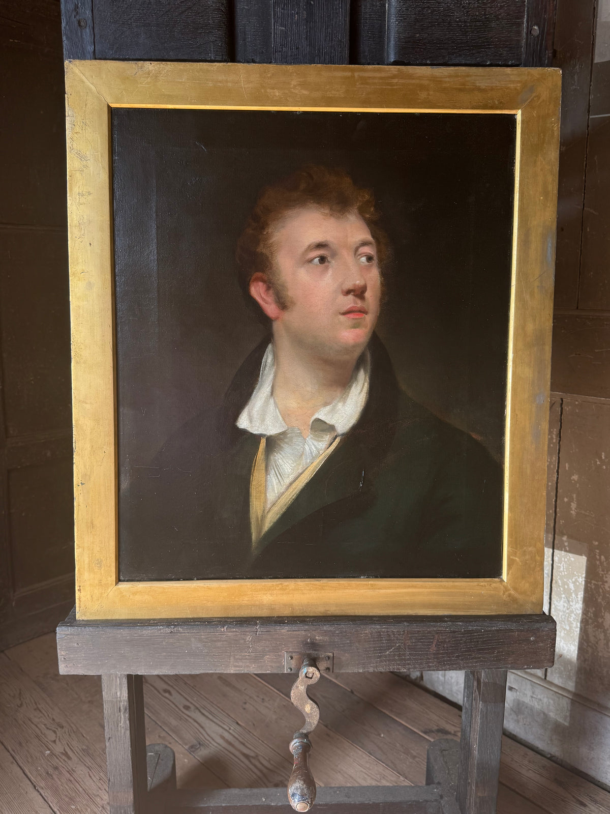 Attributed to Scottish artist James Howe c. 1815 Portrait of John Brash