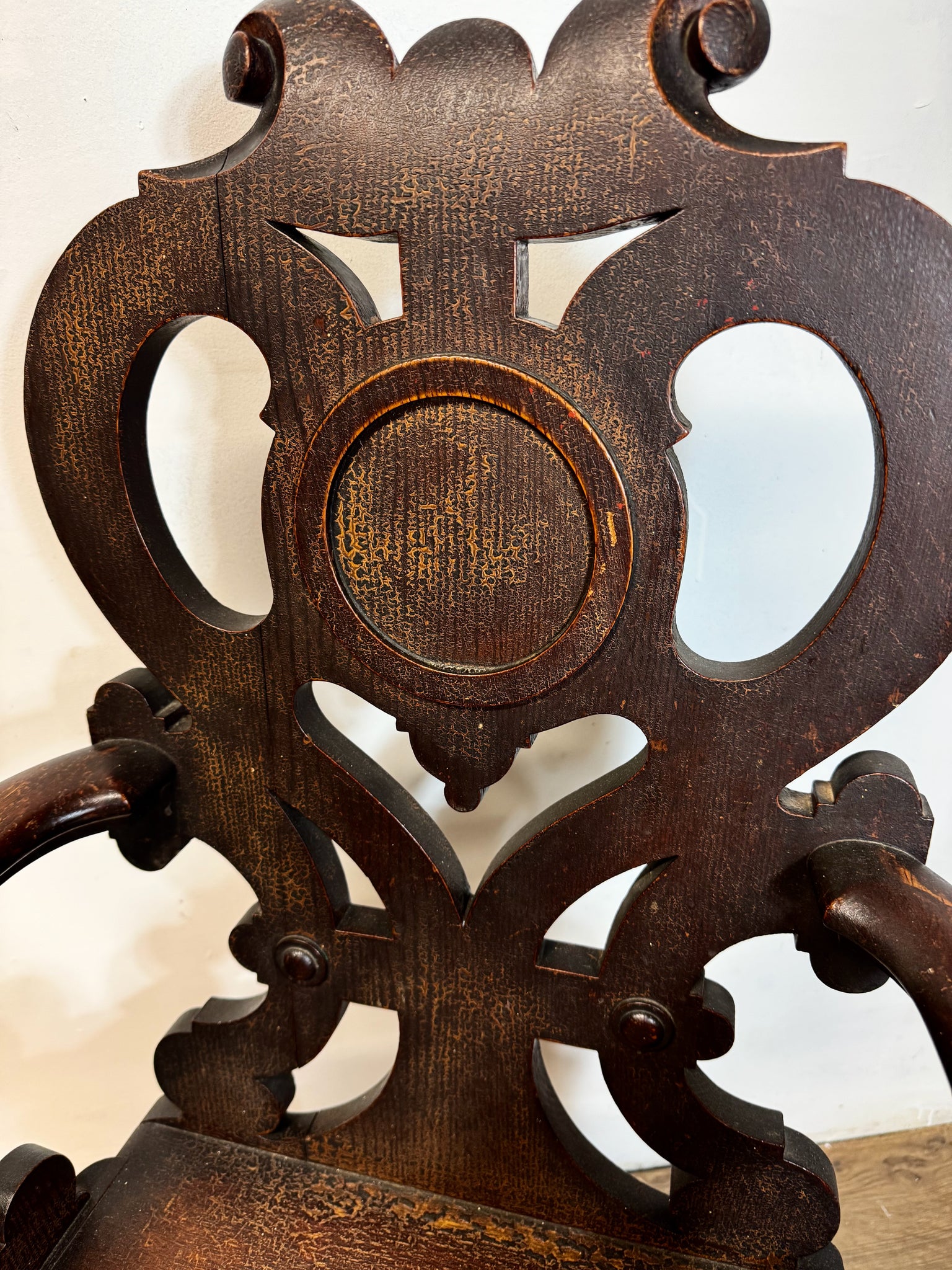 A 19th century chair in the manner of Richard Bridgens