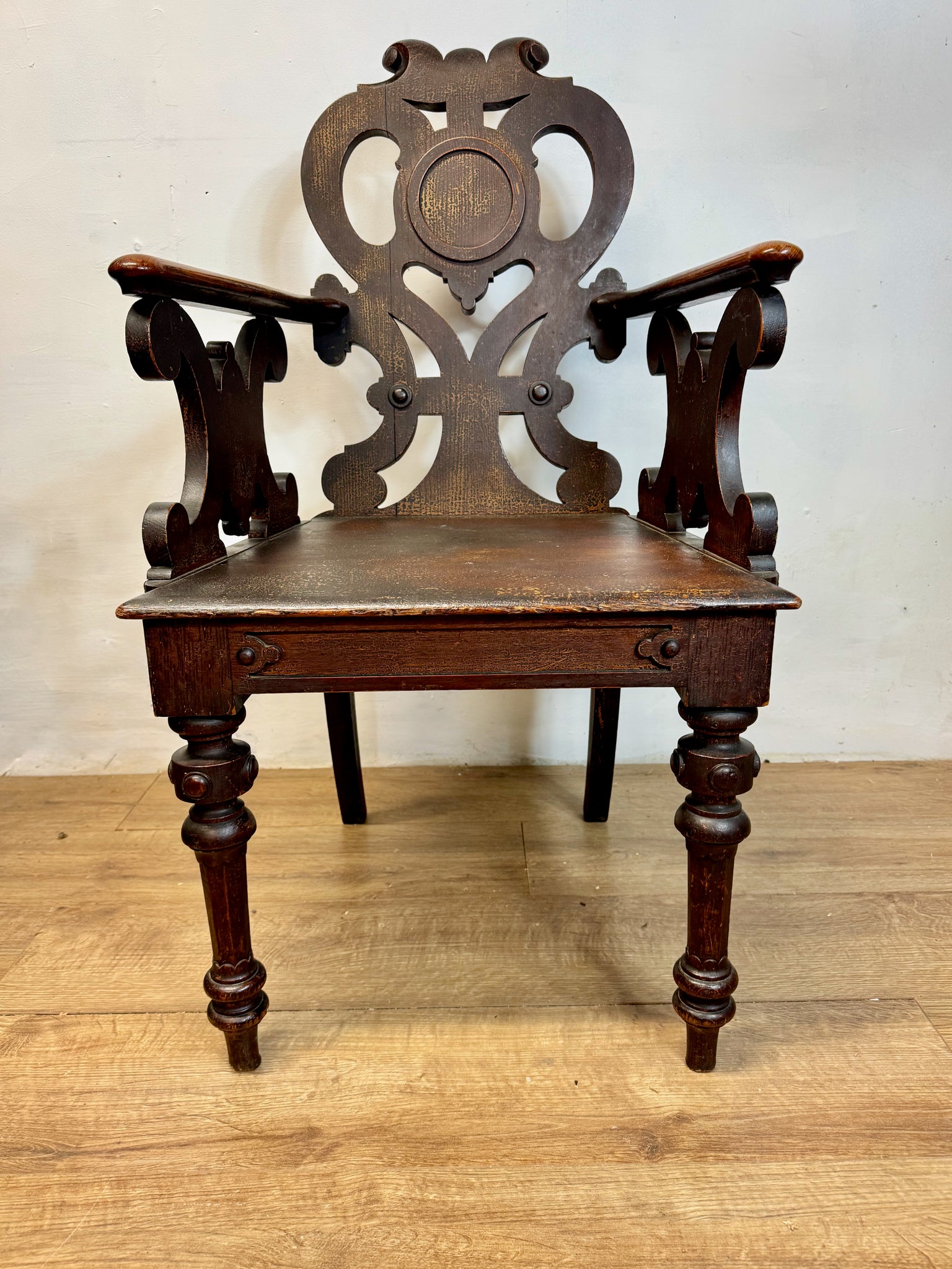 A 19th century chair in the manner of Richard Bridgens