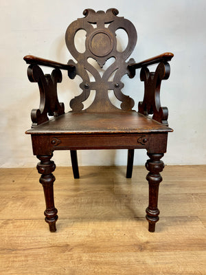 A 19th century chair in the manner of Richard Bridgens