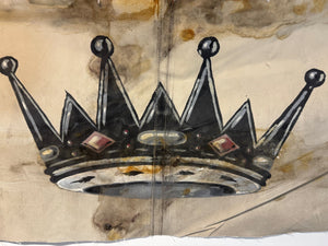 Late Victorian West Country banner from a jeweller's shop