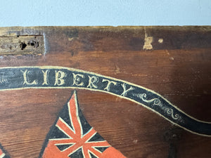 An early 19th century Anglo-American seaman's chest