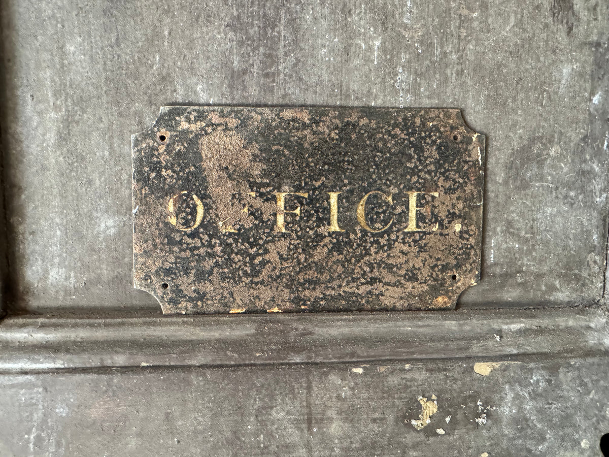 A Rare Collection of Four Victorian Tole Servants’ Call Bell Signs