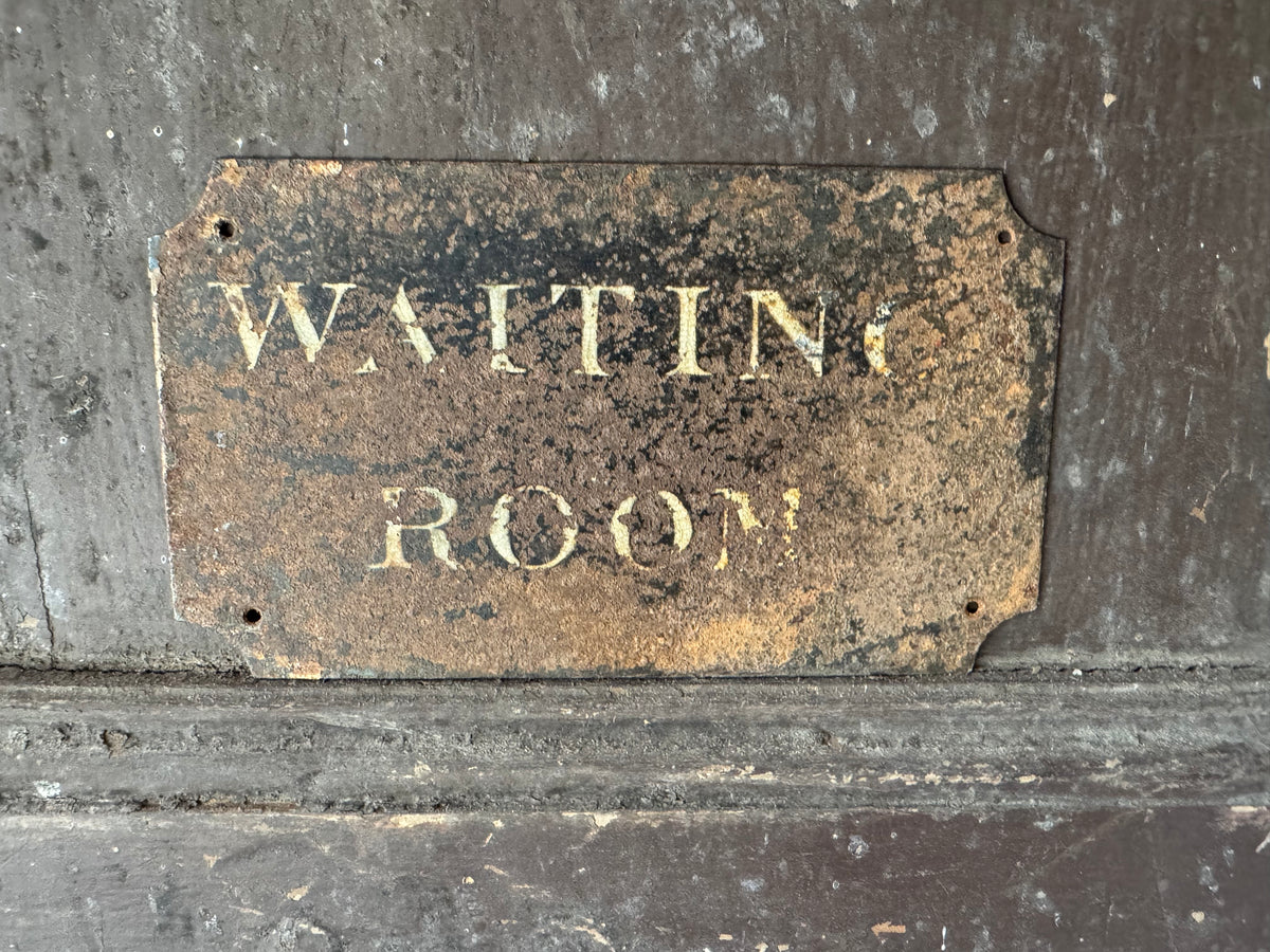 A Rare Collection of Four Victorian Tole Servants’ Call Bell Signs