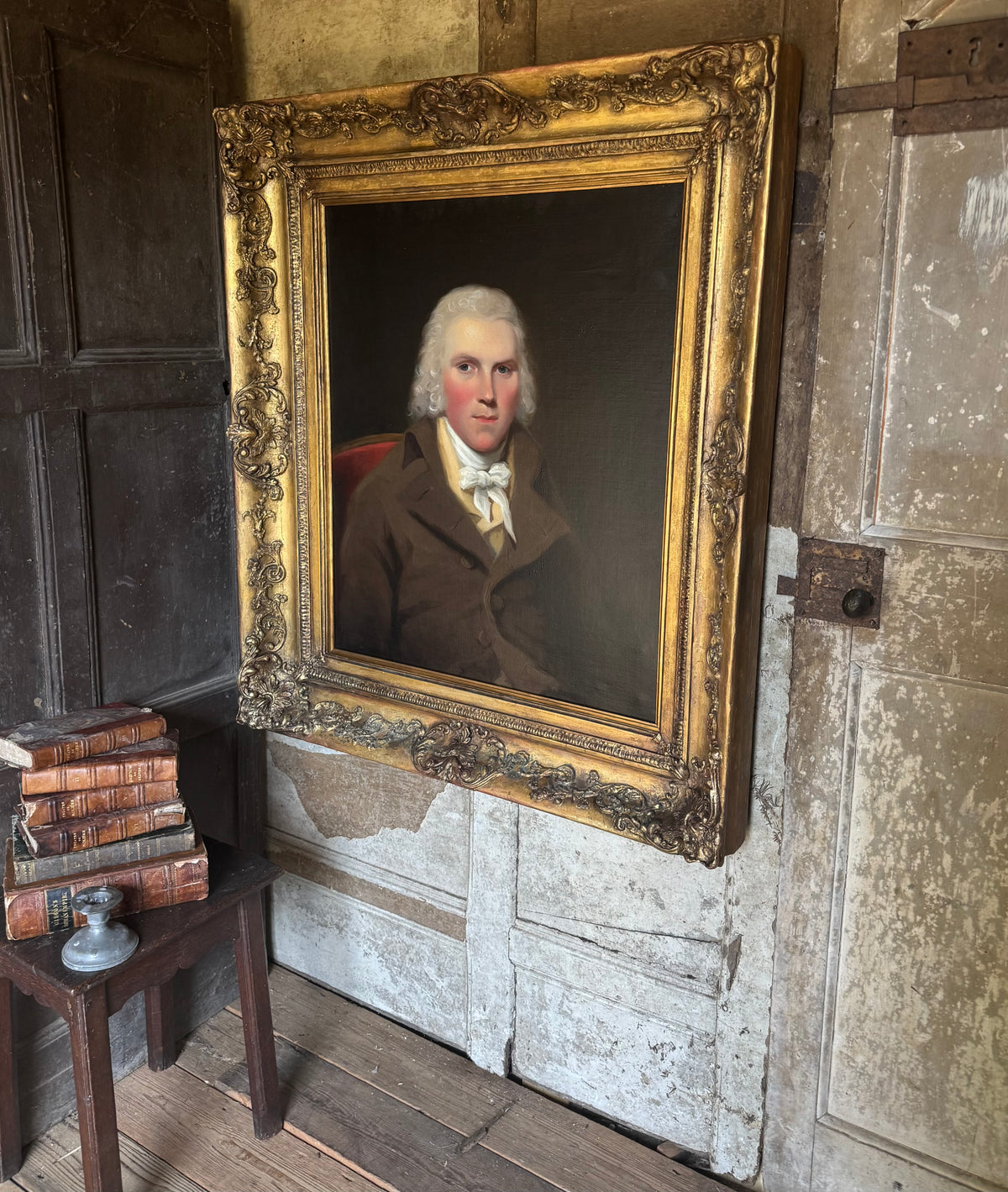 18th century portrait of Dr Thomas Wise of Hillbank, Forfarshire, Scotland