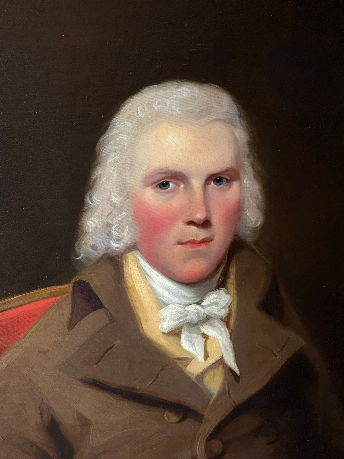 18th century portrait of Dr Thomas Wise of Hillbank, Forfarshire, Scotland