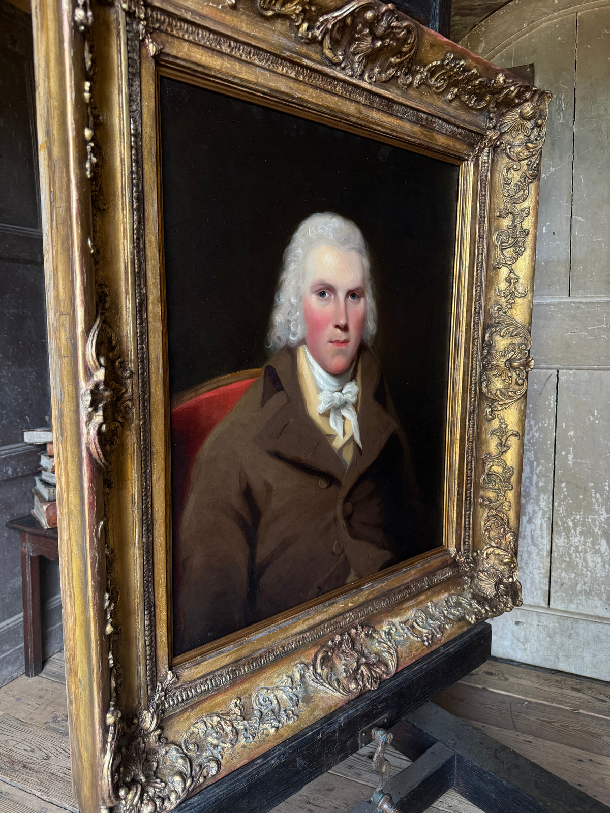 18th century portrait of Dr Thomas Wise of Hillbank, Forfarshire, Scotland