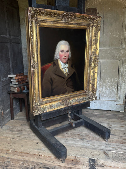 18th century portrait of Dr Thomas Wise of Hillbank, Forfarshire, Scotland