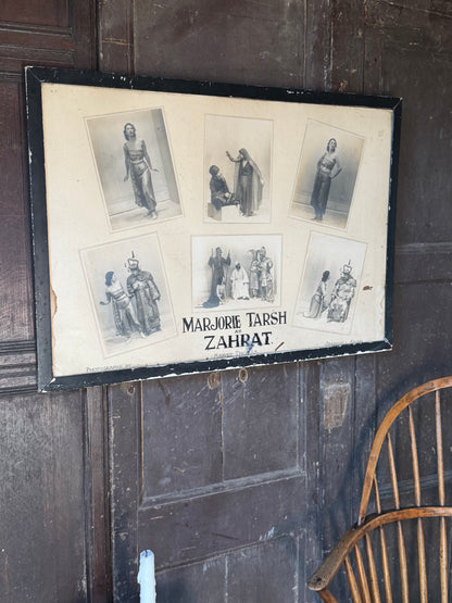 A Framed Group of 1930s Theatrical Photographs – Chu Chin Chow, Birmingham 1935