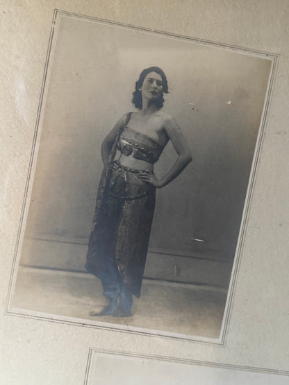 A Framed Group of 1930s Theatrical Photographs – Chu Chin Chow, Birmingham 1935