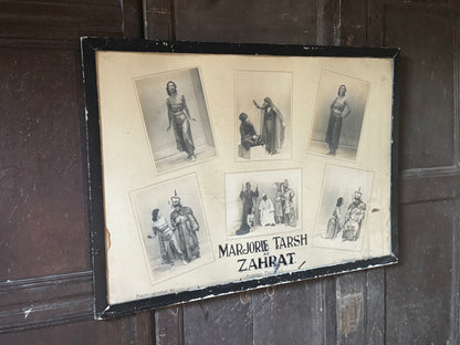A Framed Group of 1930s Theatrical Photographs – Chu Chin Chow, Birmingham 1935