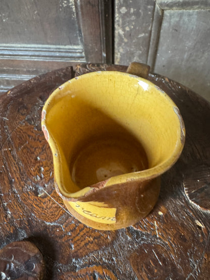 A Soil Hill pottery of Halifax cream jug