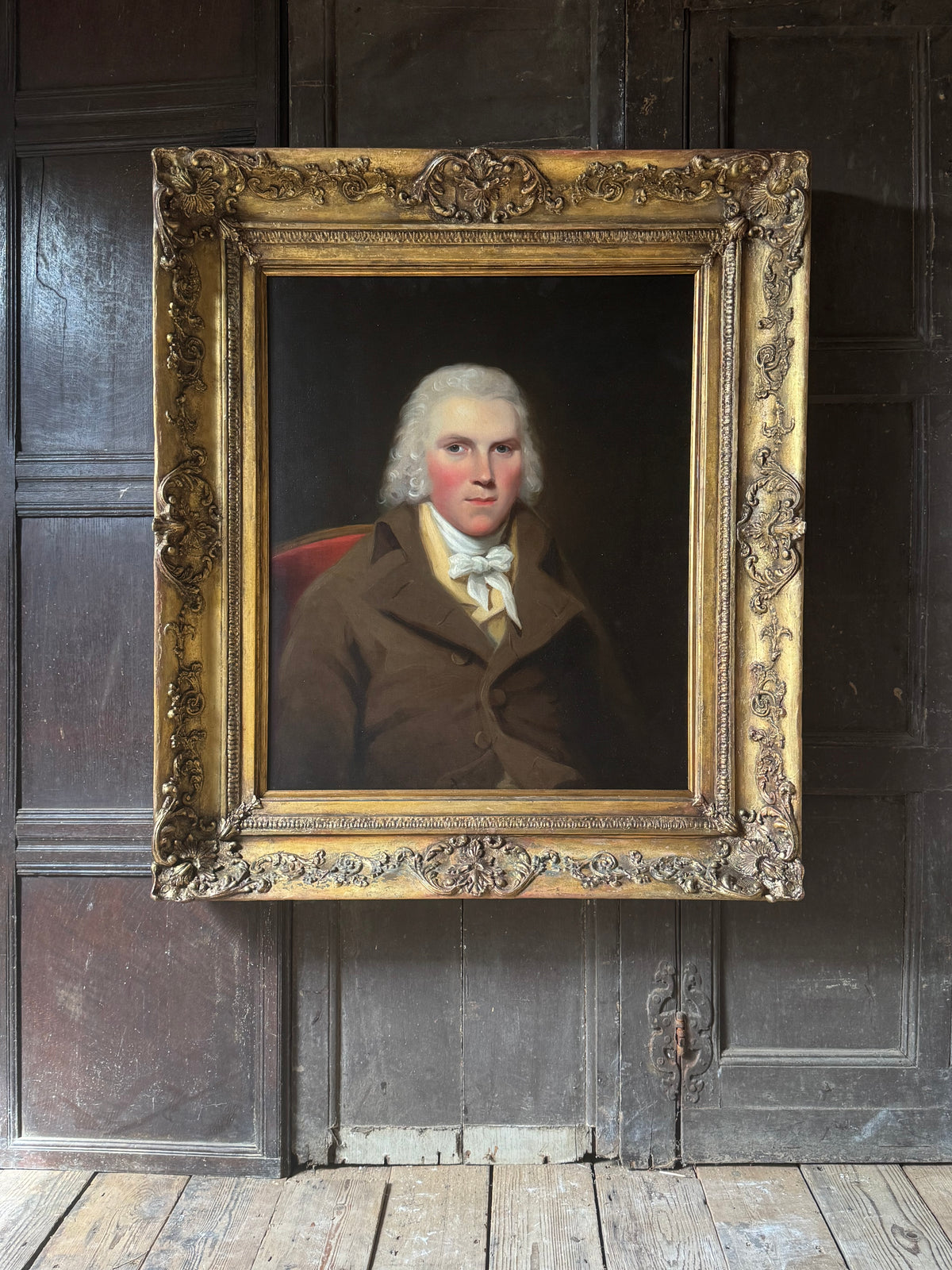 18th century portrait of Dr Thomas Wise of Hillbank, Forfarshire, Scotland