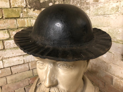 19th century leather costermonger’s hat