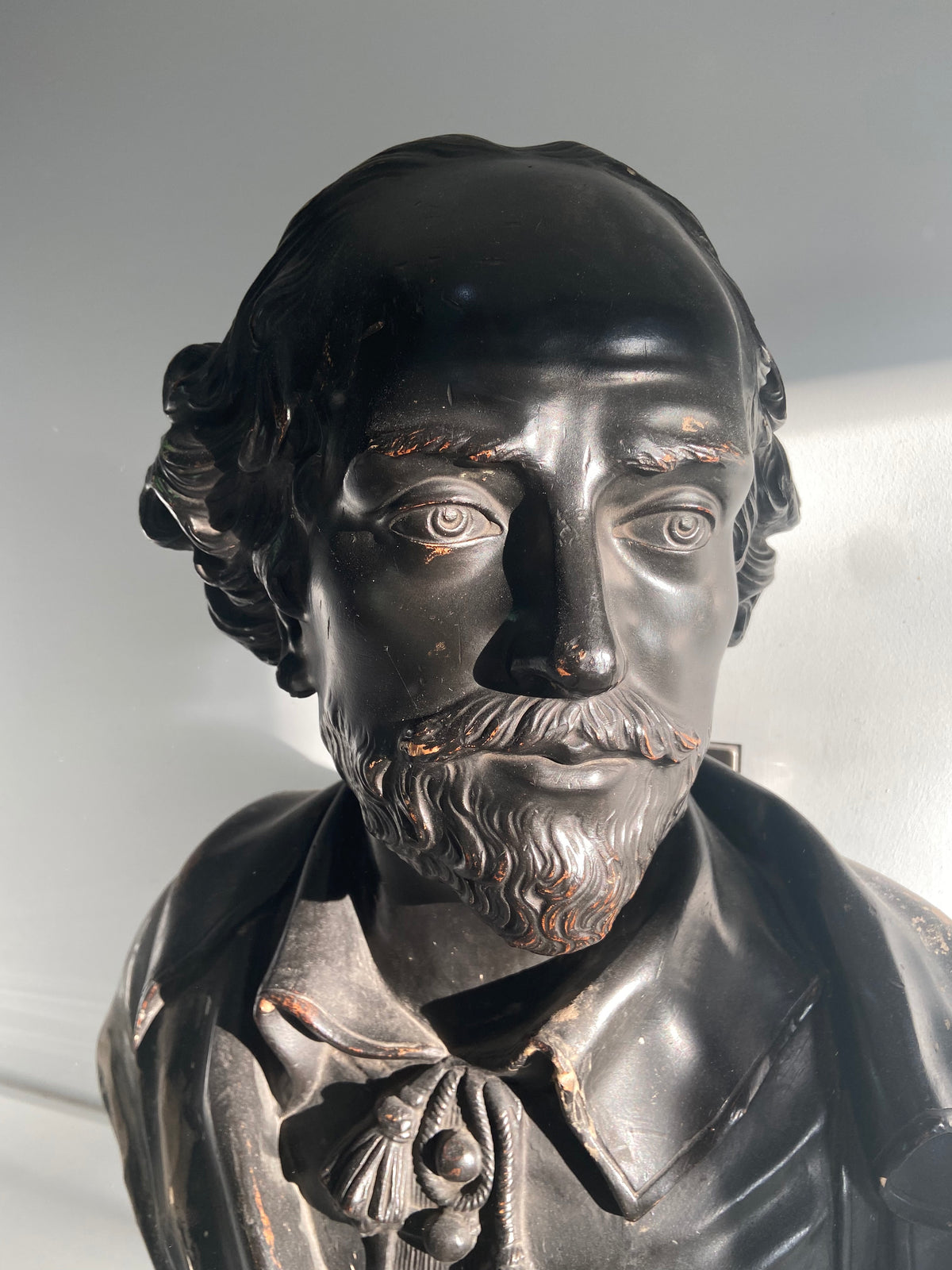 Early 19th century bust of William Shakespeare by Lewis Brucciani