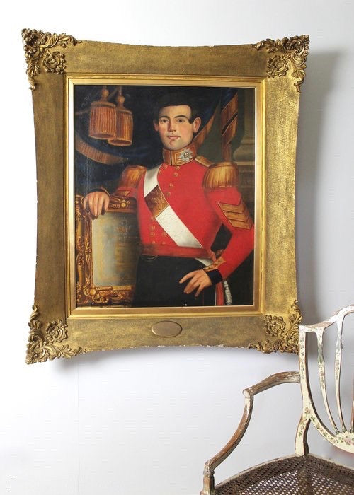 Mid 19th century portrait of a Coldstream Guard