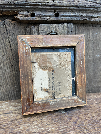 A mid 19th century  Collodion wet plate  process portrait of a gentleman