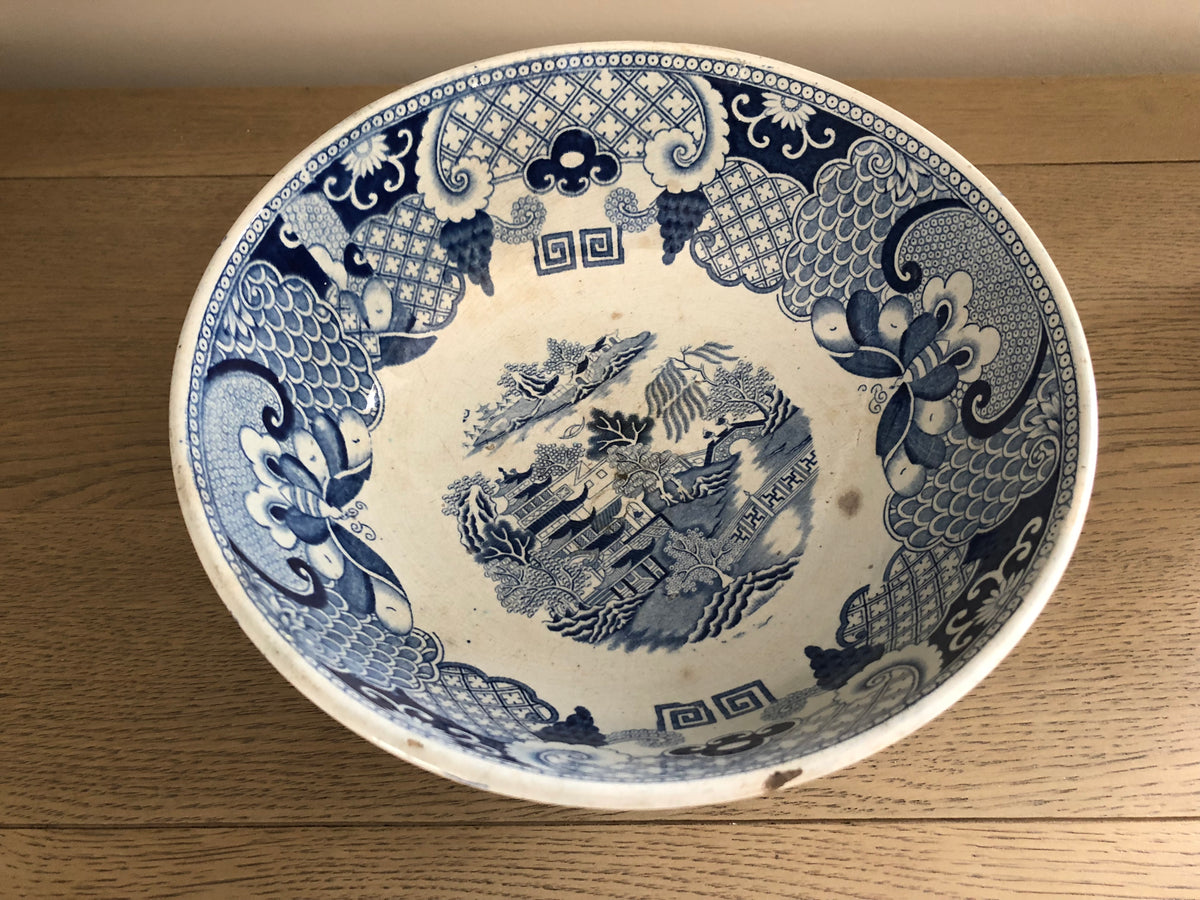 Early 19th c ship’s bowl, Countess of Lonsdale