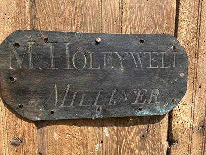 An English Regency copper trade sign from Lincolnshire c. 1815