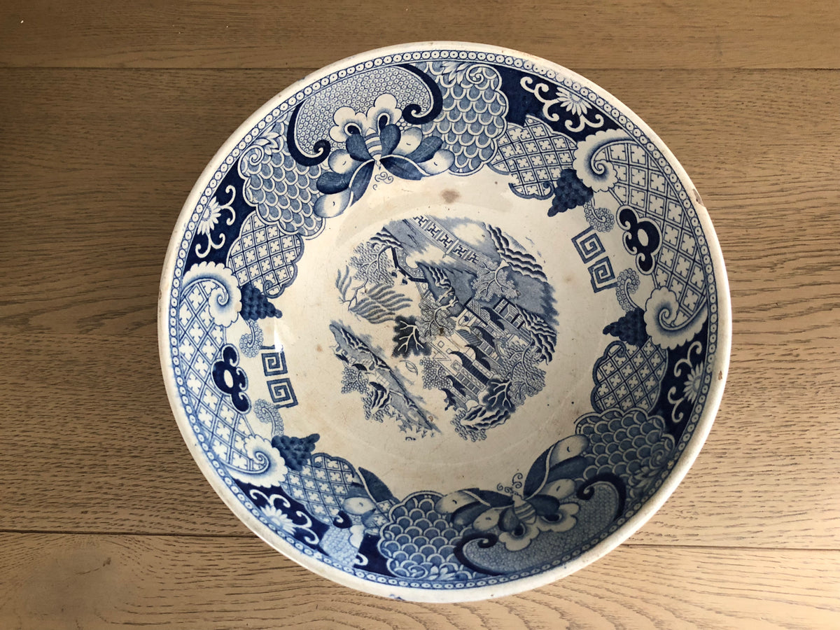 Early 19th c ship’s bowl, Countess of Lonsdale