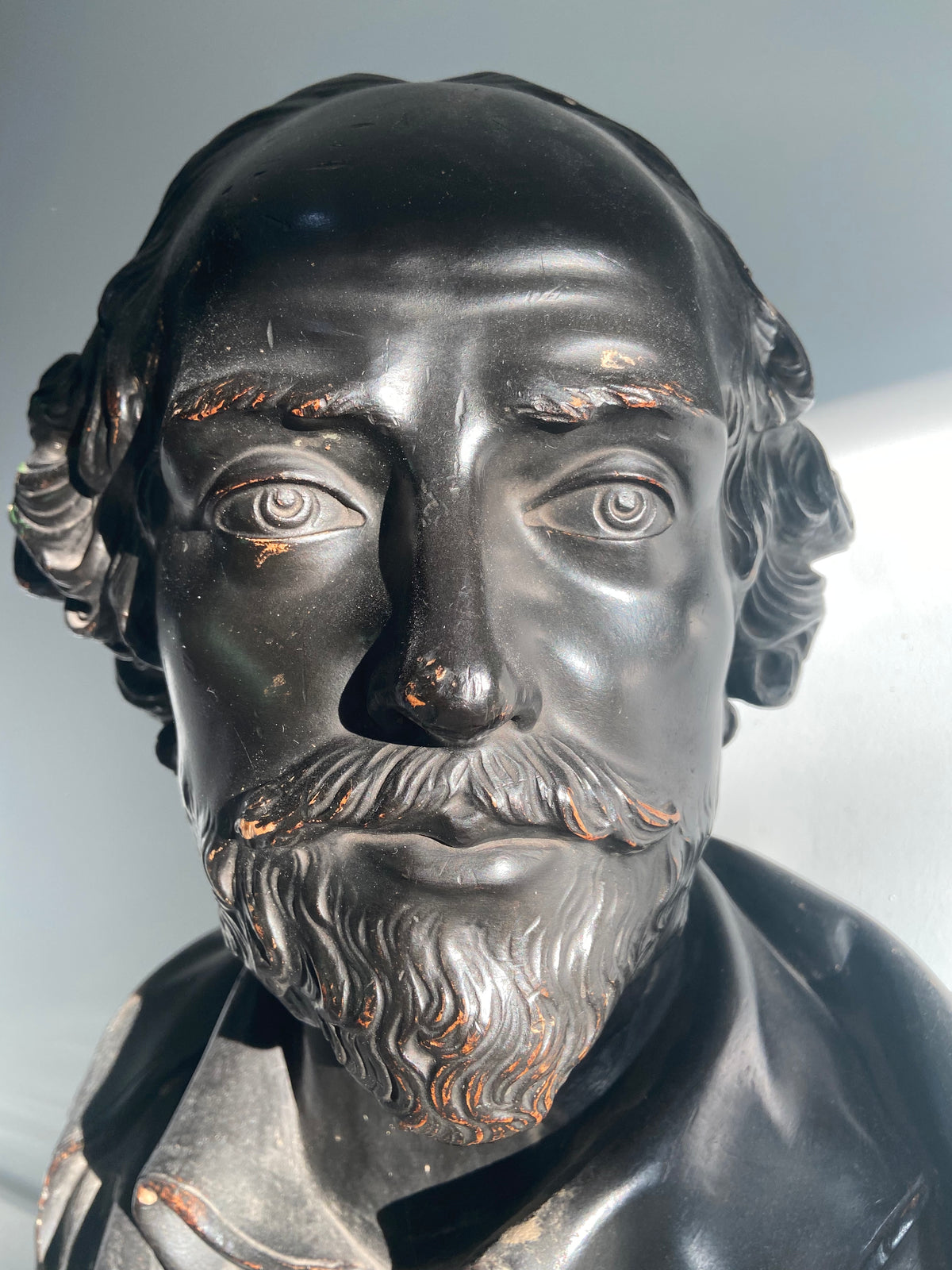 Early 19th century bust of William Shakespeare by Lewis Brucciani