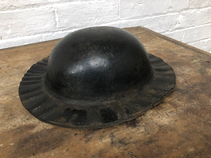 19th century leather costermonger’s hat
