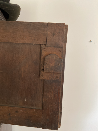 Georgian oak bureau bookcase of good colour