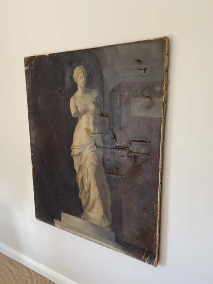 A large portrait of the Venus De Milo signed 1889 A. Déchenaud
