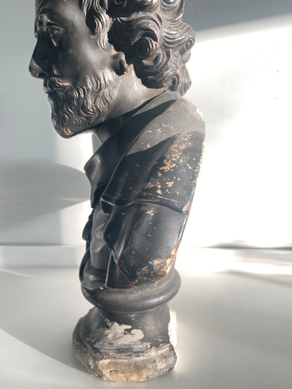 Early 19th century bust of William Shakespeare by Lewis Brucciani