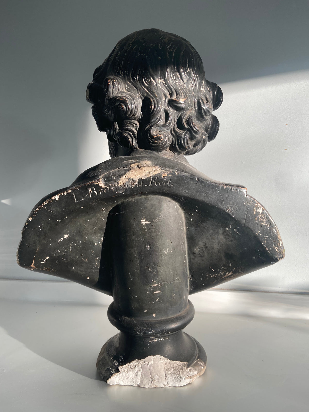 Early 19th century bust of William Shakespeare by Lewis Brucciani