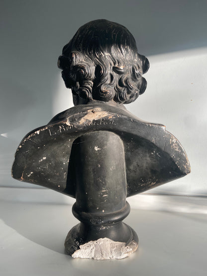 Early 19th century bust of William Shakespeare by Lewis Brucciani