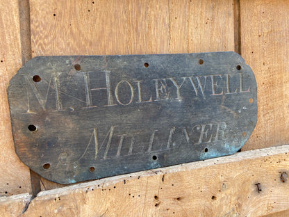 An English Regency copper trade sign from Lincolnshire c. 1815