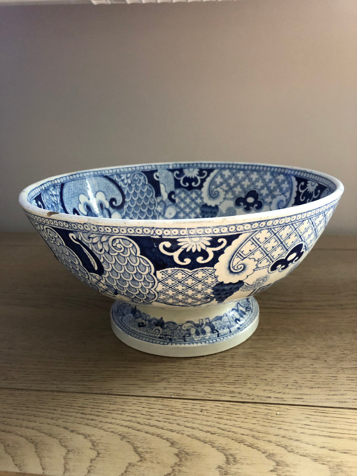 Early 19th c ship’s bowl, Countess of Lonsdale