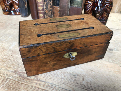 Welsh letter box - Mrs White's home for workshouse orphans