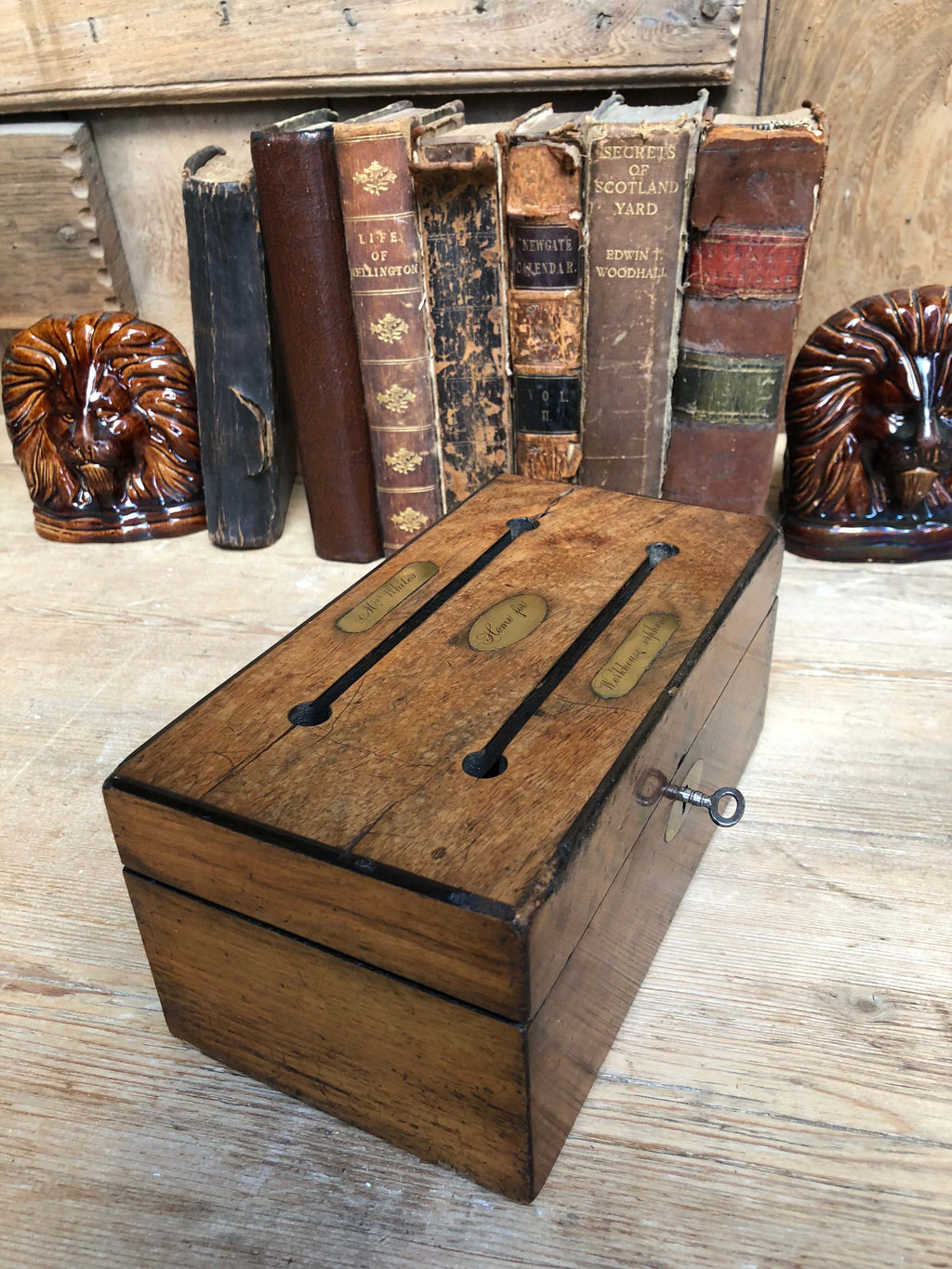 Welsh letter box - Mrs White's home for workshouse orphans