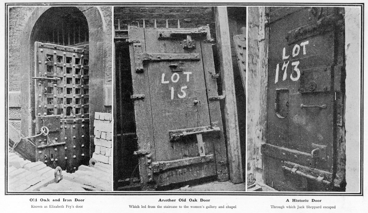 Original 18th century  Newgate Prison Hatch