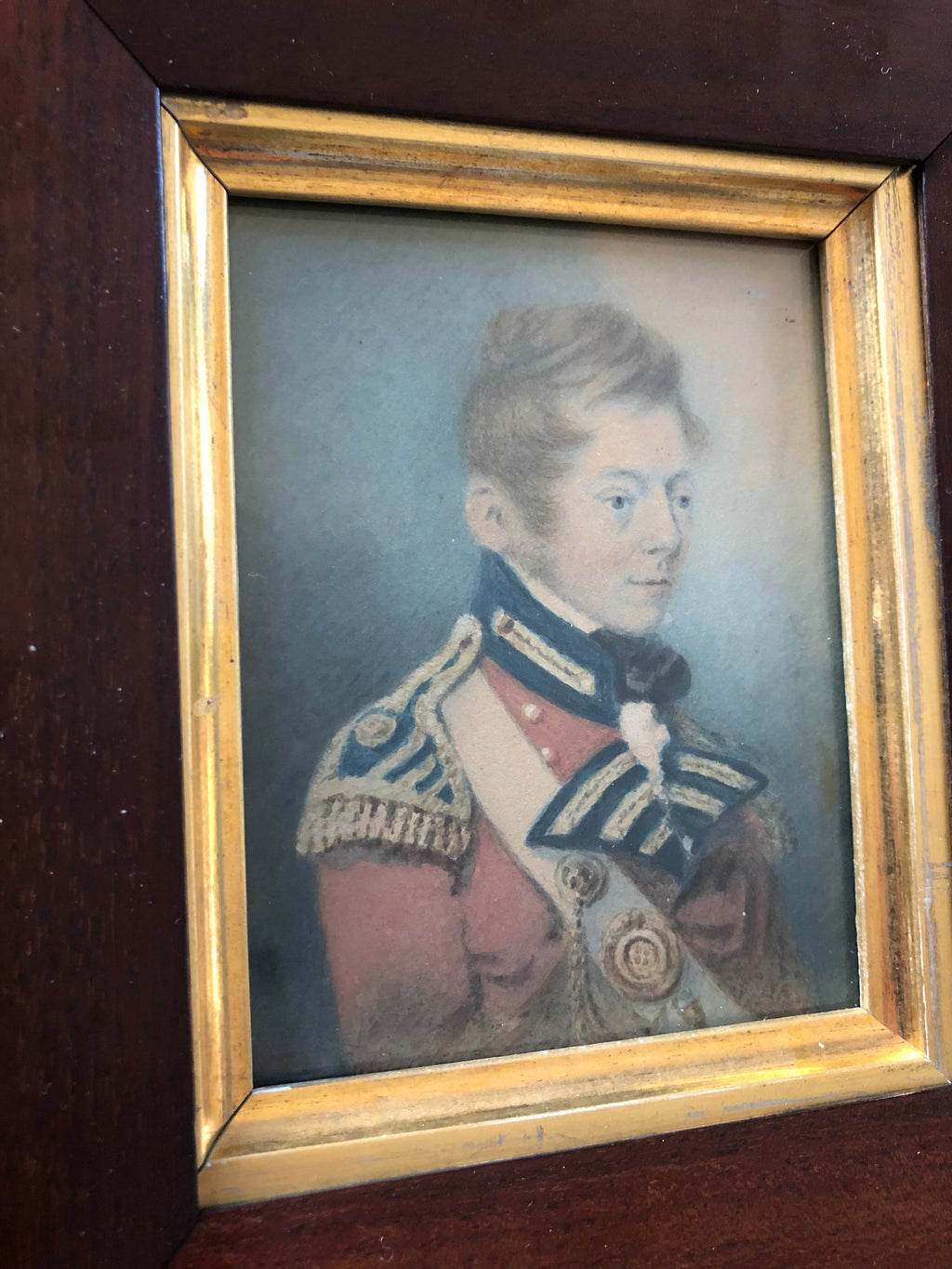 1805 portrait of Colonel Grant of the Light Infantry