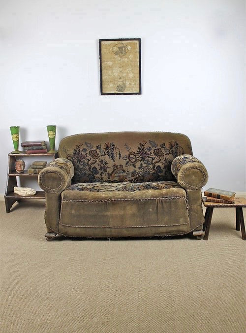 Early 20th c country house sofa