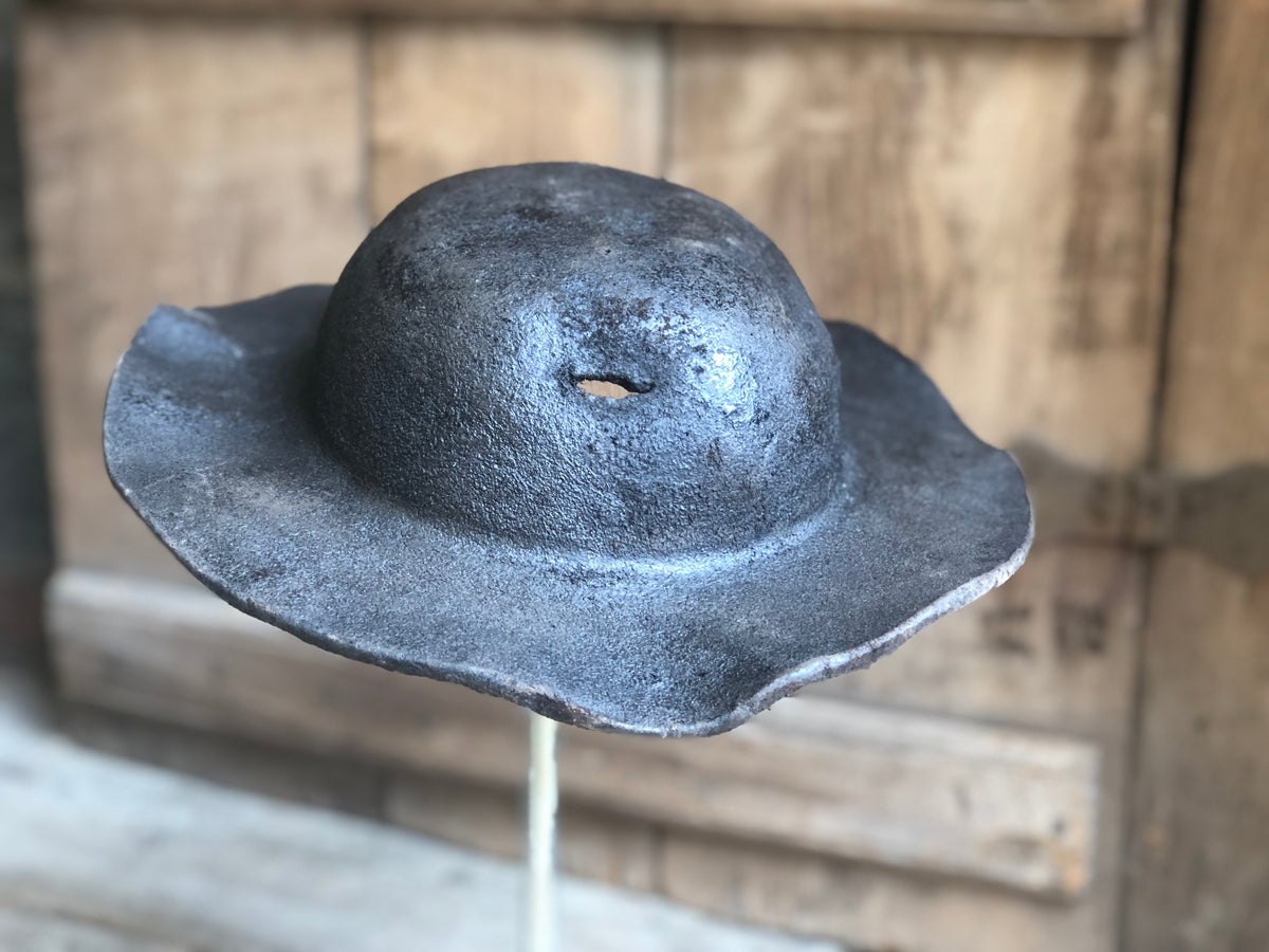 Early 19th c leather hat
